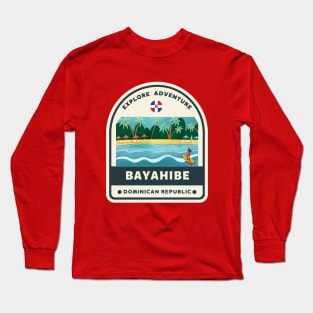 Bayahibe is Aventure Dominican Republic Long Sleeve T-Shirt